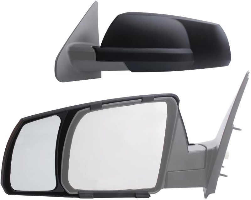 Photo 1 of **INCOMPLETE**
Fit System 81300 Snap-on Black Towing Mirror for Toyota Tundra/Sequoia - Pair
