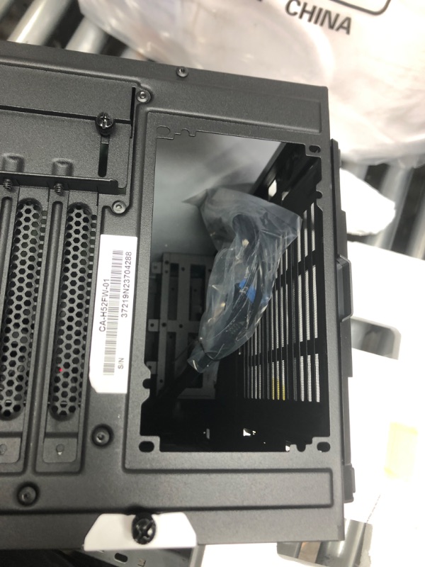 Photo 1 of **INCOMPLETE**
NZXT H510 Elite - Premium Mid-Tower ATX Case PC Gaming Case - Dual-Tempered Glass Panel - Front I/O USB Type-C Port - Vertical GPU Mount - Integrated RGB Lighting - Water-Cooling Ready - White/Black

