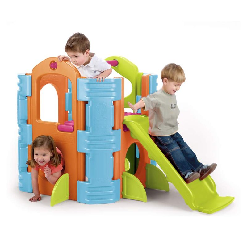 Photo 1 of ECR4Kids Activity Jungle Gym Climber for Kids and Toddlers - Indoor or Outdoor Plastic Playset for Children - Backyard Toy, Slide, Hide & Play
