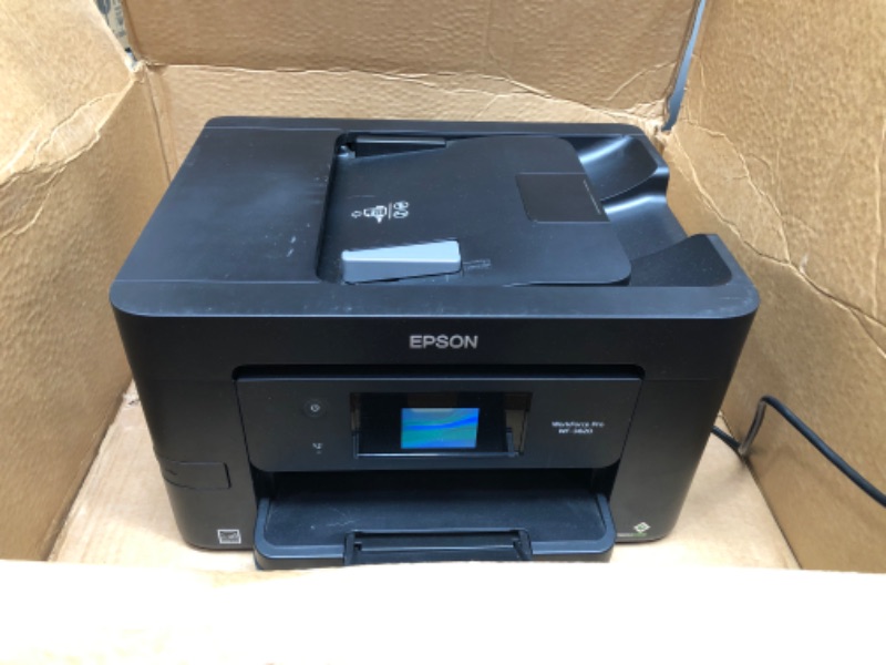 Photo 2 of Epson - WorkForce Pro WF-3820 Wireless All-in-One Printer
