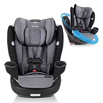 Photo 1 of Evenflo Gold Revolve360 Rotational AllinOne Convertible Car Seat Swivel Car Seat Rotating Car Seat for All Ages Swivel Baby Car Seat ModeChanging 4120lb Car Seat and Booster Car Seat, Moonstone
