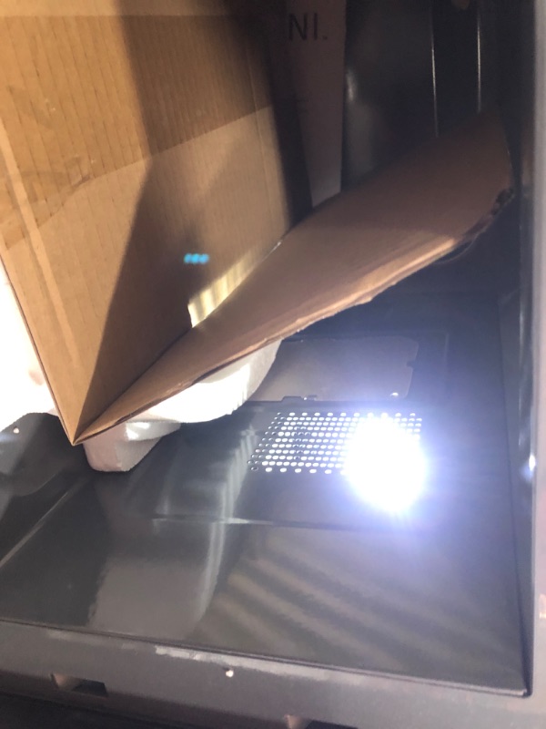 Photo 1 of 1.6 cu. ft. Countertop with Sensor Cook Microwave in Black Stainless Steel

