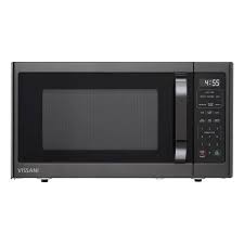 Photo 1 of 1.6 cu. ft. Countertop with Sensor Cook Microwave in Black Stainless Steel
