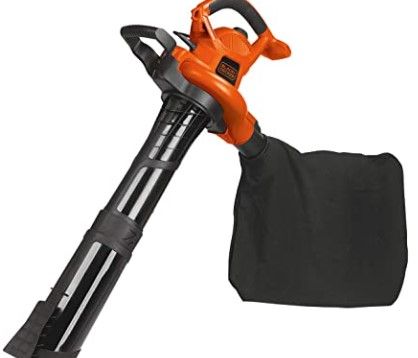 Photo 1 of BLACK+DECKER Leaf Blower & Leaf Vacuum, 3-in-1, 12-Amp, 250-MPH, 400-CFM (BV6000)