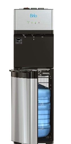 Photo 1 of Brio - CLBL520SC Self Cleaning Bottom Loading Water Cooler Water Dispenser & Cool Water - UL/Energy Star Approved & New Wave Enviro Products BPA Free Tritan™ Bottle, 5-Gallon
