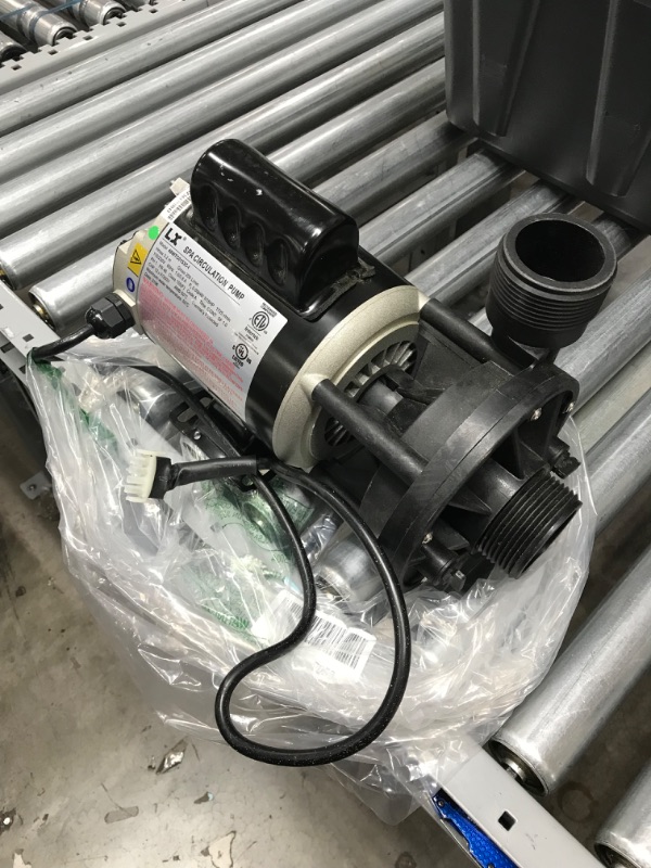 Photo 2 of **MAKES NOICE**
Key Lander Spa & Hot Tub Single Speed Circulation Pump;Maximum Flow Rate 53GPM, 230V/60Hz,If The Input Power is 115V/60Hz,The Wiring Must be relocated manually.OEM Model # 48WTC0153C-I
