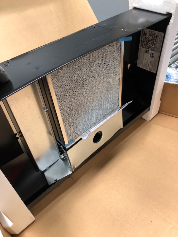 Photo 3 of *DAMAGED* Broan-NuTone AR1 Series 30 in. 270 Max Blower CFM 4-Way Convertible Under-Cabinet Range Hood with Light in Black