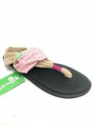 Photo 1 of Sanuk Women's Sandals ABBOT - Abbot Kinney Tan & Neon Pink Yoga Sling 2 Sandal - Women (SIZE 10)
