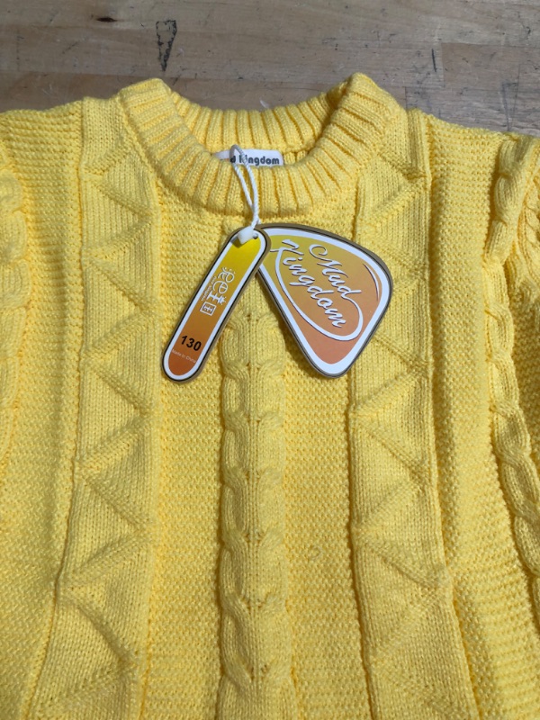 Photo 1 of CHILDRENS MUD KINGDOM KNIT SWEATER
SIZE 6-7
FOR AGES 6-8