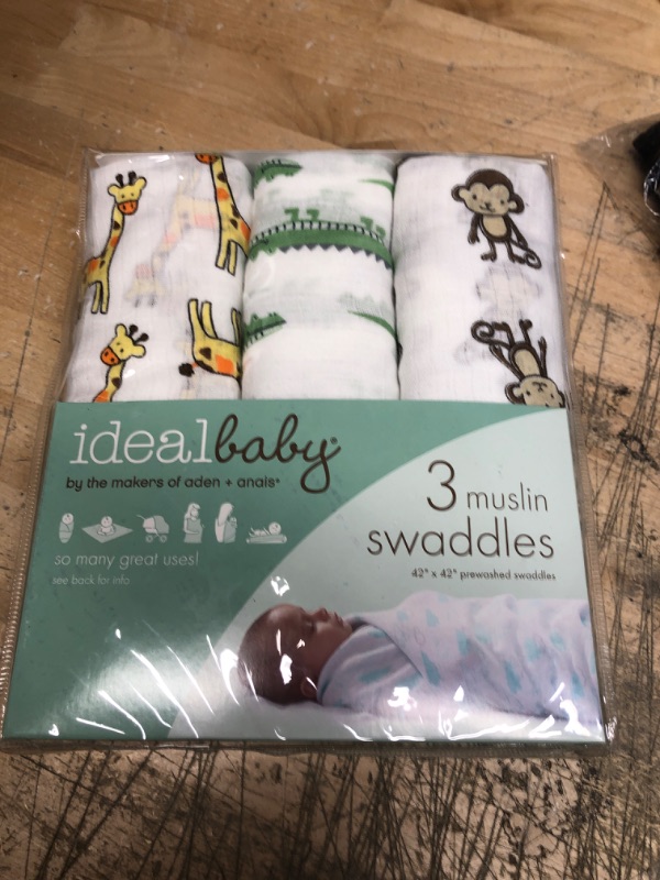 Photo 2 of Ideal Baby by the Makers of Aden + Anais Swaddles, Sweet Safari
