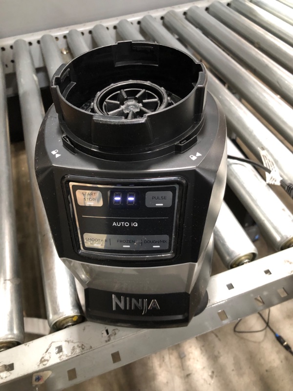 Photo 2 of ****BASE ONLY**** Ninja AMZ493BRN Compact Kitchen System, 1200W, 3 Functions for Smoothie