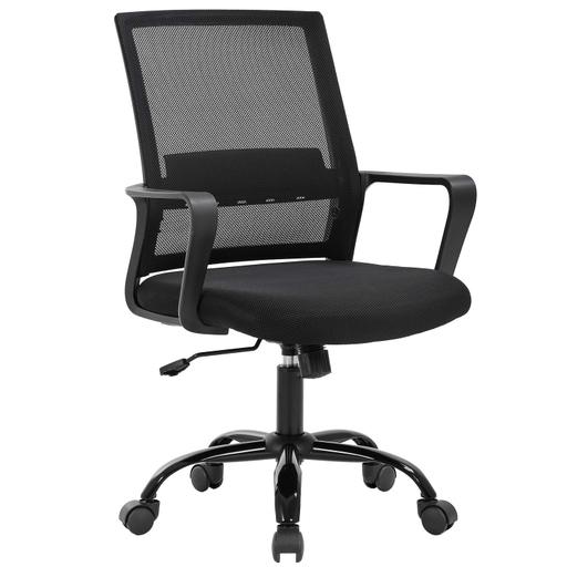 Photo 1 of **MISSING PARTS** Home Office Chair Ergonomic Desk Chair Swivel Rolling Computer Chair Executive Lumbar Support Task Mesh Chair Adjustable Stool for Women Men Black
