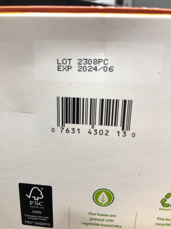 Photo 2 of **EXP DATE: 06/24**
Emergen-C 1000mg Vitamin C Powder for Daily Immune Support Caffeine Free Vitamin C Supplements with Zinc and Manganese, B Vitamins and Electrolytes, Super Orange Flavor - 60 Count/2 Month Supply