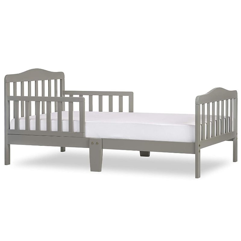 Photo 1 of Dream On Me Classic Design Toddler Bed in Cool Grey