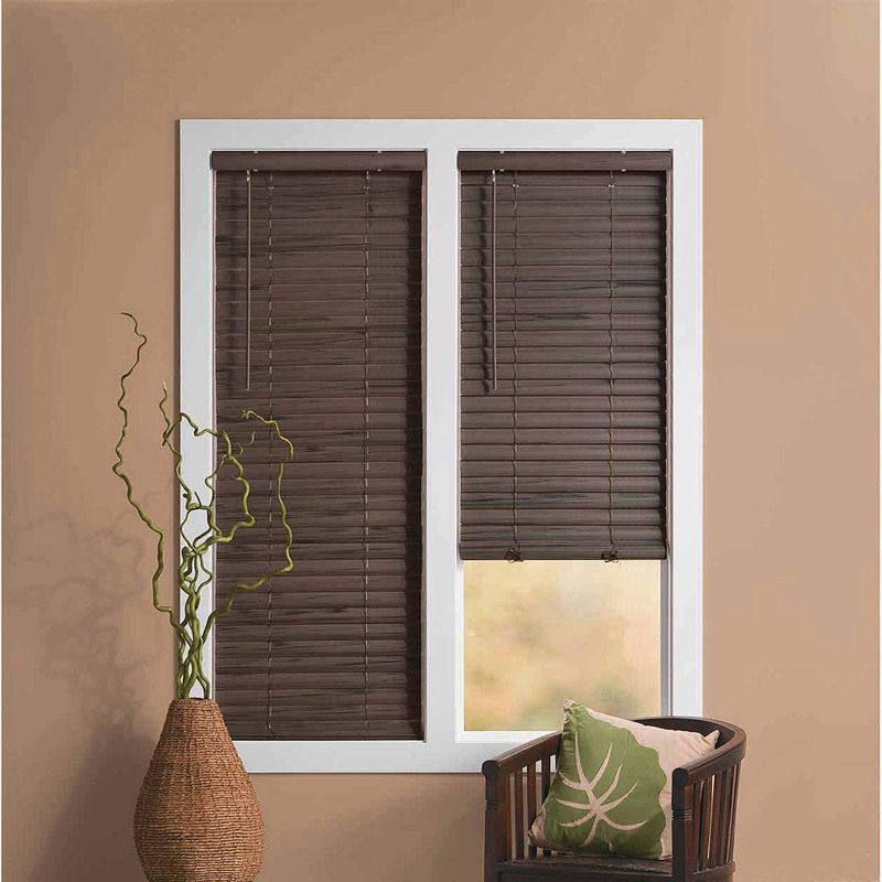 Photo 1 of 2 INCH IMITATION WOOD CORDLESS BLINDS 34 3/4" X 64"