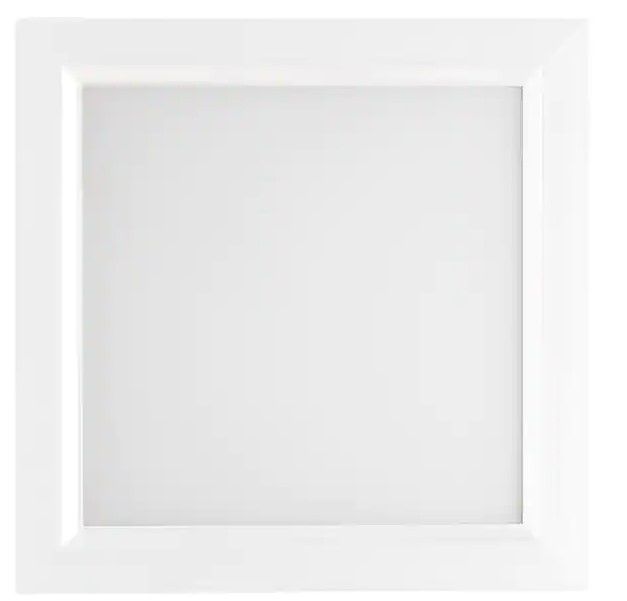 Photo 1 of Broan-NuTone
Roomside Decorative 110 CFM Ceiling Bathroom Exhaust Fan with Square LED Panel and Easy Change Trim, ENERGY STAR