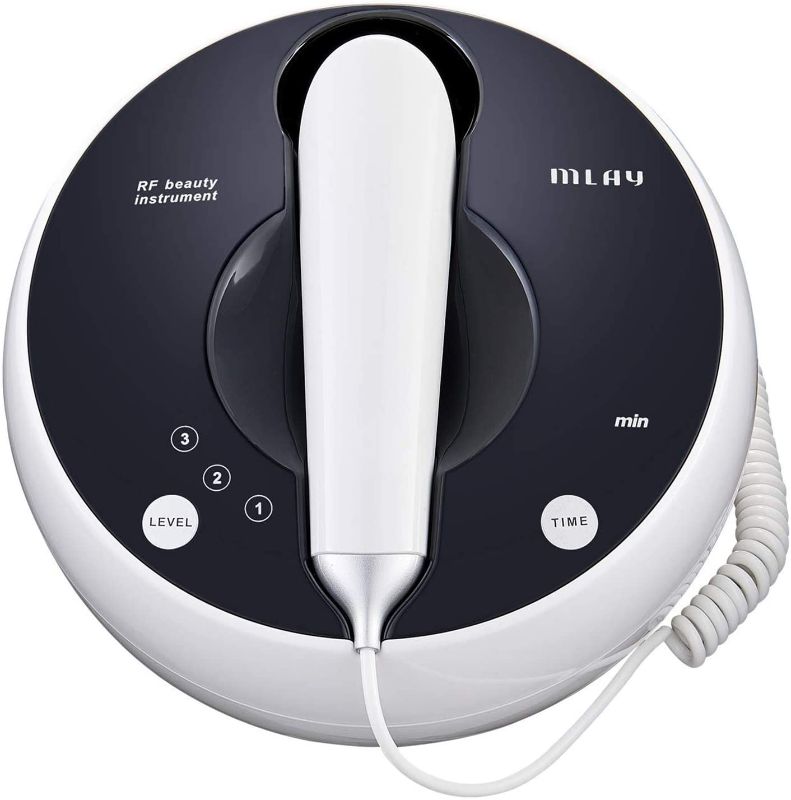 Photo 1 of MLAY RF Radio Frequency Skin Tightening for Face and Body - Home Skin Care Anti Aging Device
**powers on**used 