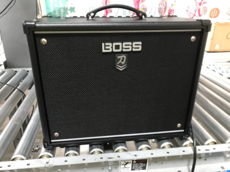 Photo 2 of BOSS KTN-50-2 Katana-50 MkII-50-watt 1x12 Guitar Combo Amp (KTN-50-MK2)

**tested, powers on, unable to fully test**
