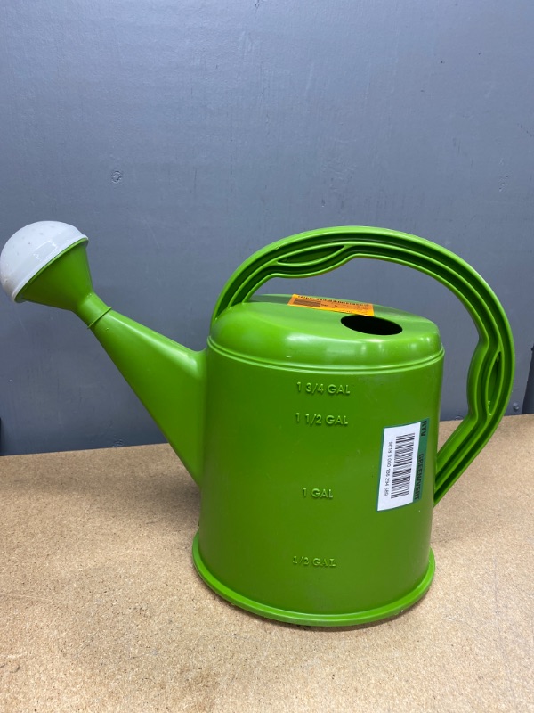 Photo 1 of 1 3/4 Gal Garden Watering Can, Green