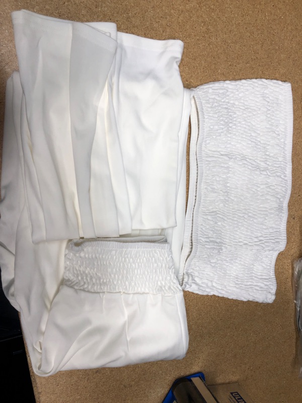 Photo 1 of 2 Piece Set With Tube Top and Pants White- Small 