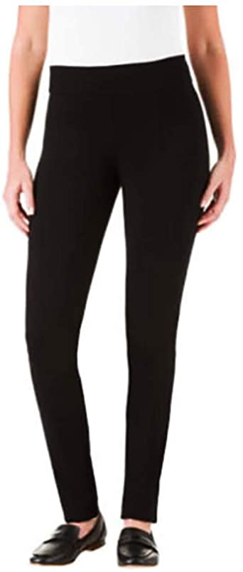 Photo 1 of Hilary Radley Women's Narrow Leg Stretch Pull-on Slim Fit Ponte Pant- small 
