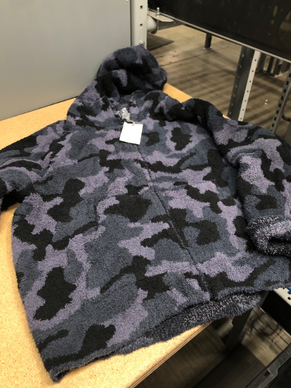 Photo 1 of Black Camo Fleece Sweater- XL 