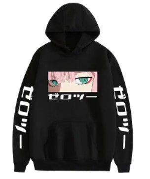 Photo 1 of  Zero Two Cosplay Costume Hoodie Polyester- Medium 