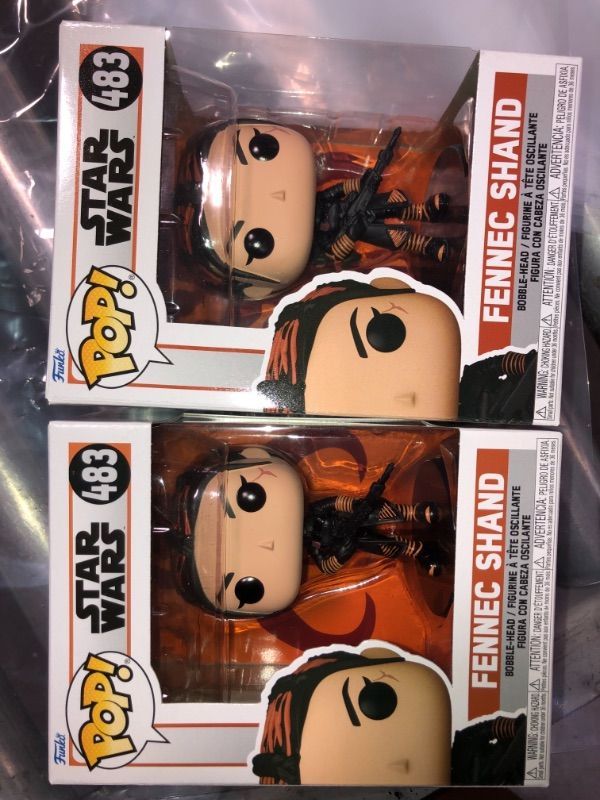 Photo 2 of Funko POP! Star Wars: Mandalorian - Fennec Shand-
2 PACK 