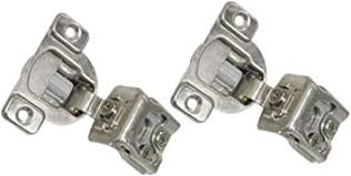 Photo 1 of 1-3/8 in. Overlay (35 mm) 110-Degree Soft-Close Face Frame Cabinet Hinge 44-Pairs (88 Pieces)
