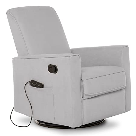 Photo 1 of **ARM REST ARE DAMAGE**
volur Raleigh Glider with Massager |Recliner| Rocker in Light Grey
