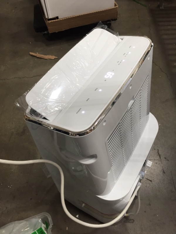 Photo 5 of GE 10,000 BTU 3-in-1 Portable Air Conditioner for 450 sq. ft. Medium Rooms with Dehumidifier and Remote in White
