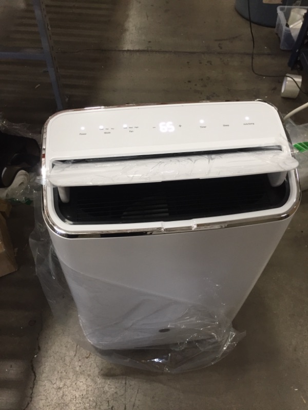 Photo 3 of GE 10,000 BTU 3-in-1 Portable Air Conditioner for 450 sq. ft. Medium Rooms with Dehumidifier and Remote in White
