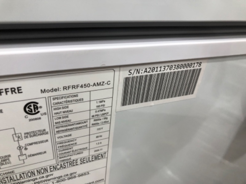 Photo 4 of Rca, 5.1 Cu. Ft. Chest Freezer, White
