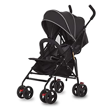 Photo 1 of Dream On Me Vista Moonwalk Stroller | Lightweight Infant Stroller with Compact Fold | Multi-Position Recline | Canopy with Sun Visor | Perfect for Traveling and Theme Parks, Black
