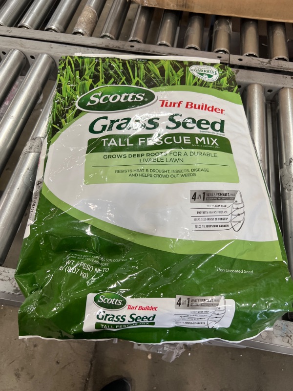 Photo 2 of 20 lb.Turf Builder Grass Seed Tall Fescue Mix Grows Deep Roots for a Durable, Livable Lawn Resistant to Heat and Drought
