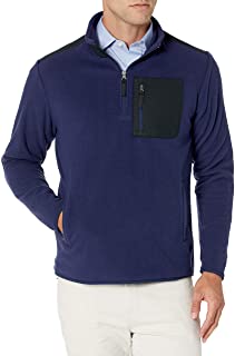 Photo 1 of Amazon Essentials Men's Quarter-Zip Polar Fleece Jacket
SIZE: XL