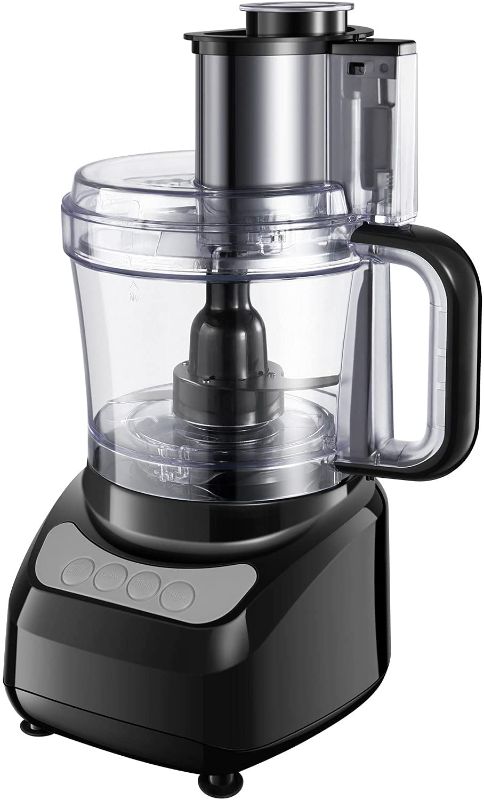 Photo 1 of Food Processor 12 Cup, Chopper with Chopping, Slicing and Dough Attachments, 500 W
