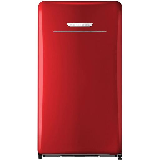 Photo 1 of Kenmore 4.4-Cu. Ft. Retro 1-Door Compact Refrigerator, Red
