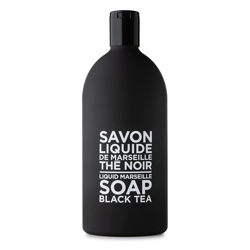 Photo 1 of Compagnie de Provence Savon de Marseille Extra Pure Liquid Soap - Black Tea - 33.8 fl oz Plastic Bottle Refill
