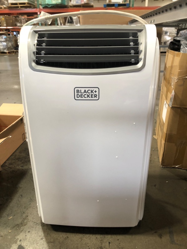 Photo 2 of BLACK+DECKER BPACT12WT Large Spaces Portable Air Conditioner, 12,000 BTU, White