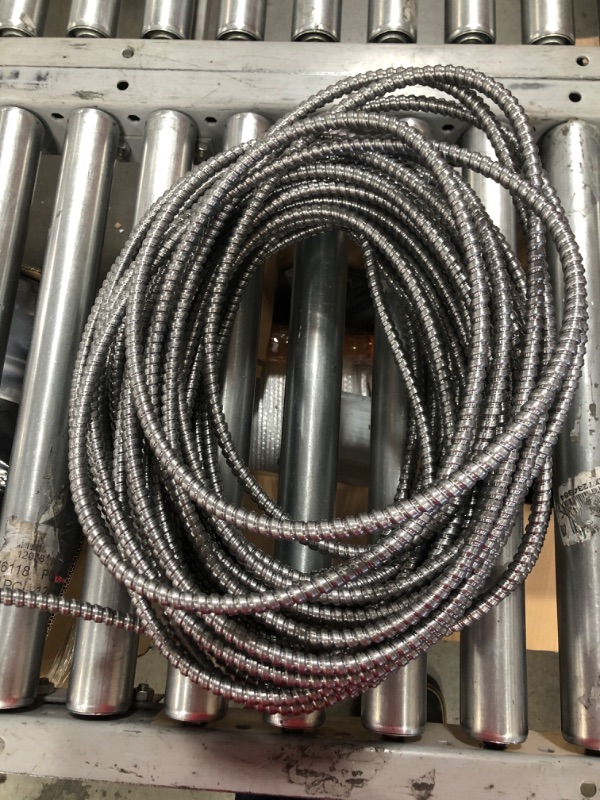 Photo 2 of 75 FT. 14-3 Solid CU Armorlite Metal-Clad Cable, Aluminum