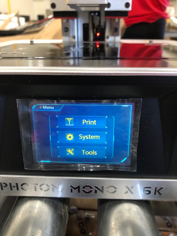 Photo 3 of ANYCUBIC Photon Mono X 6K Resin 3D Printer, Large LCD Resin 3D Printer with 9.25'' 6K HD Monochrome Screen, Dual Z-axis Linear Rail, Print Size, 7.8'' x 4.8'' x 9.6''