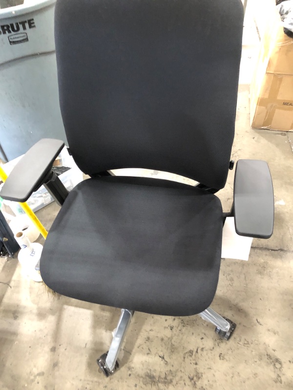 Photo 2 of Steelcase Amia Fabric Office Chair, Black
