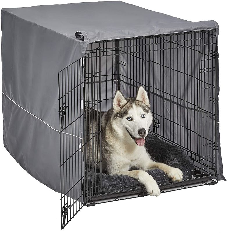 Photo 1 of 
MidWest Homes for Pets New World Double Door Dog Crate Kit
Size:42-Inch Kit | Large Dog Breed