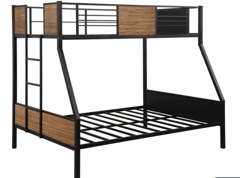 Photo 1 of *INCOMPLETE* Twin-over-full Bunk Bed Modern Style Steel Frame Bunk Bed
