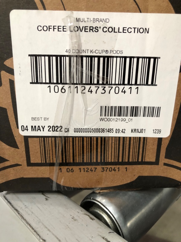 Photo 2 of ***EXPIRED 5/4/22** NO REFUNDS** NO RETURNS***
Keurig Coffee Lovers' Collection Sampler Pack, Single-Serve K-Cup Pods, Compatible with all Keurig 1.0/Classic, 2.0 and K-Café Coffee Makers, Variety Pack, 40 Count
