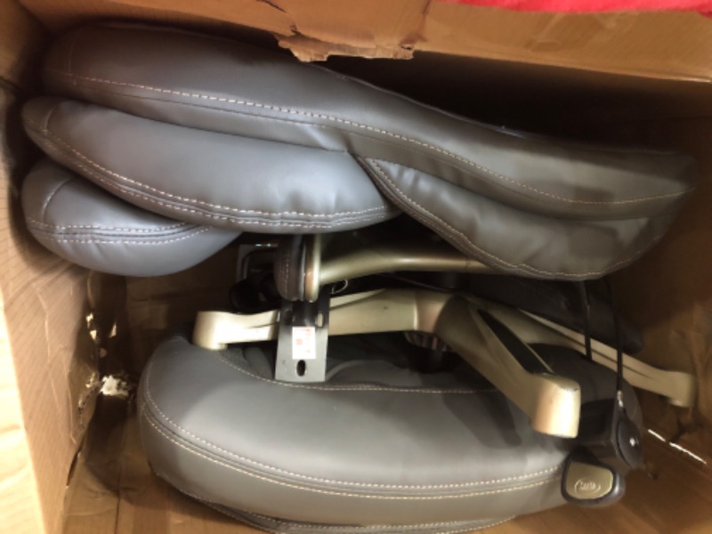 Photo 2 of Serta Ergonomic Executive Office Chair with Back in Motion Technology Gray
