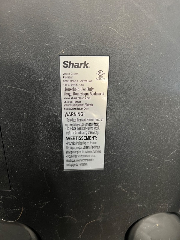 Photo 1 of Shark CZ2001 Vertex Canister Vacuum, Bagless, Corded, with Self-Cleaning Brushroll & DuoClean PowerFins, HEPA Anti-Allergen Filter, MultiFLEX Technology, 2 Attachments & LED Headlights, Black & Copper
