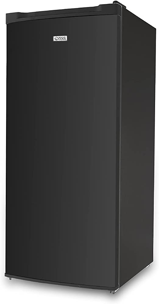 Photo 1 of  Commercial Cool Upright Freezer, Stand Up Freezer 5 Cu Ft with Reversible Door, Black ?21.5 x 22.2 x 47.8 inches

