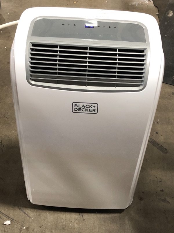 Photo 2 of USED: BLACK+DECKER 8,000 BTU Portable Air Conditioner with Remote Control, White
